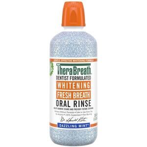 TheraBreath Whitening Fresh Breath Mouthwash NEW